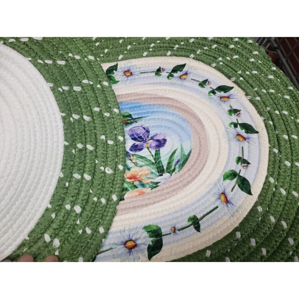 OVAL BRAIDED KITCHEN RUG (20